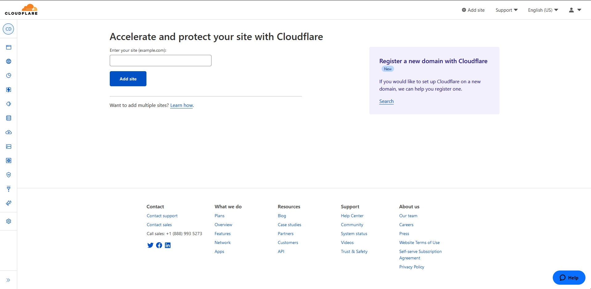 How to link a domain to cloudflare